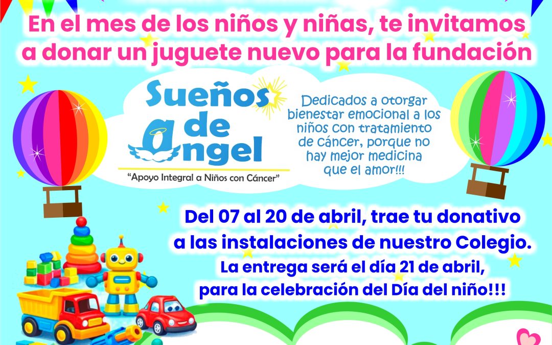 Recolección de juguetes – Mes de los niños y niñas